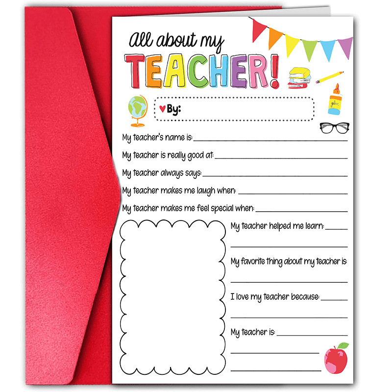 Cross-border Hot Selling Birthday Greeting Cards Funny Greeting Cards for Friends Gifts Teacher's Day Greeting Cards for Teachers
