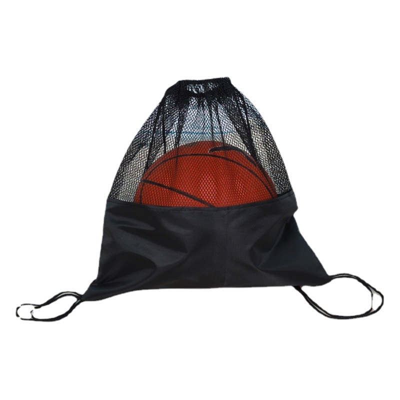 Football and Basketball Storage Bag, Half Tennis Bag, Drawstring Bag, Can Be Printed with Logo, Oxford Cloth Material, Durable