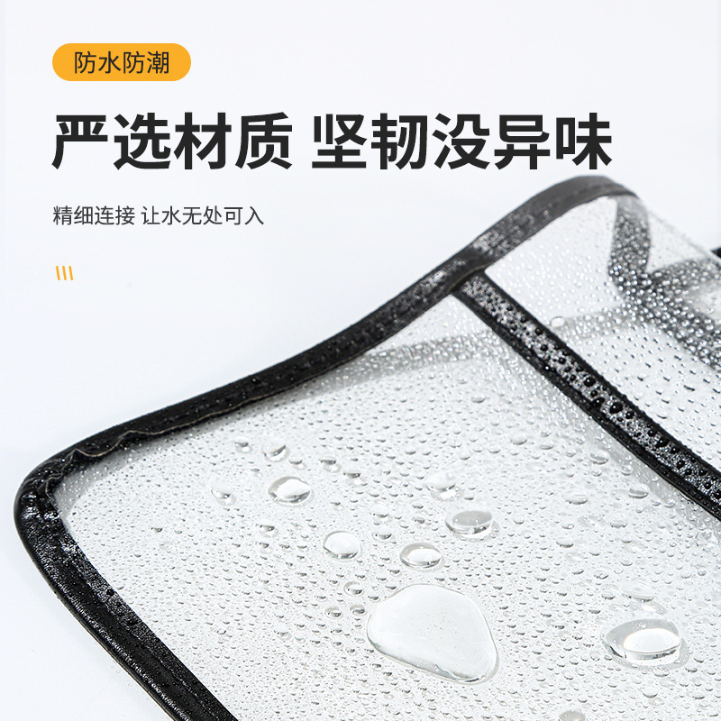 Picture of Bathroom Waterproof Hanging Bag for Bathing, Clothes and Towel Storage Hanging Bag, Bathroom Wall-Mounted Intimates Storage Bag