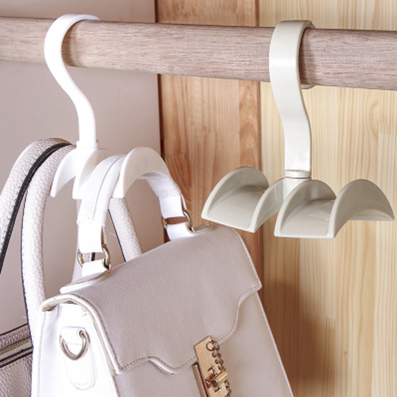 Creative Bag Storage Rack, Traceless Hook Hanger, Household Tie Rack, Bag Rack, Wardrobe Nail-Free Clothes Hook