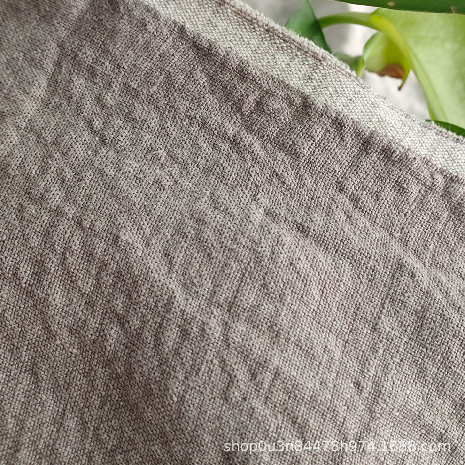 Picture of Pure Linen Yarn-dyed Double-layer Blanket Fabric French Linen Double-sided Yarn-dyed Fabric Pure Linen Bubble Yarn-dyed Fabric