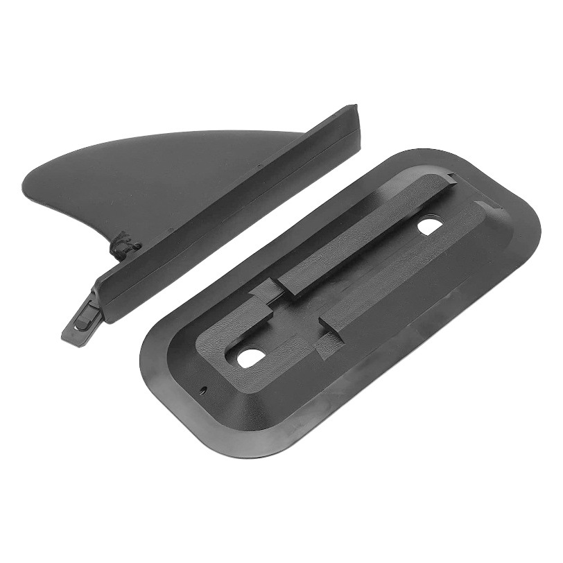 Cross-border inflatable kayak paddle board tail rudder 4 inch large rudder buckle type water diverting rudder balance fin shallow water plate tail fin