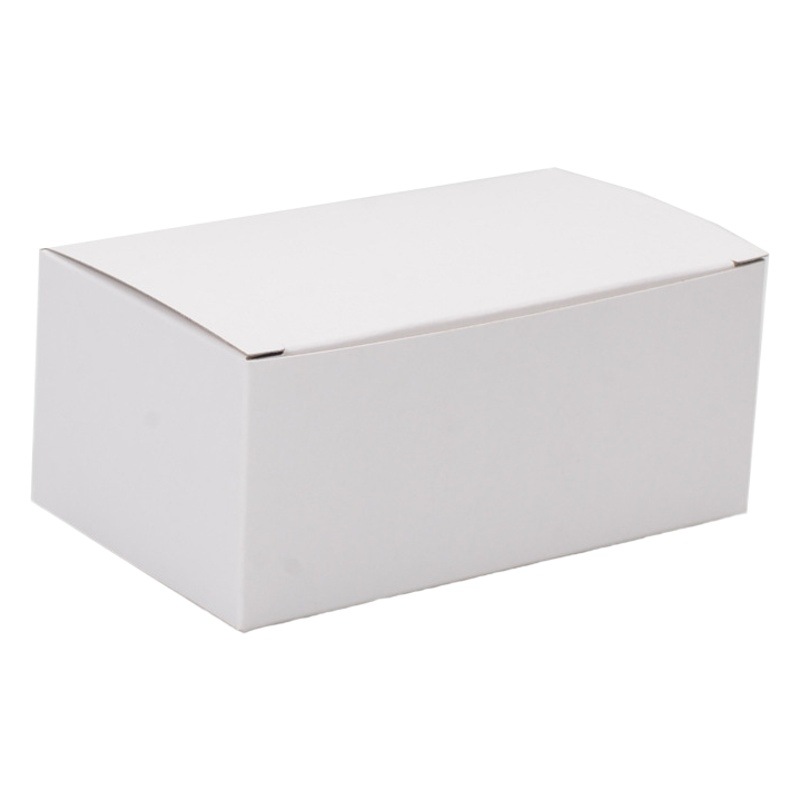 Small White Box, White Cardboard Box, Printable Logo, Cosmetics Color Box, Packaging Box, Gift Box, Customized Small Batch Flip Cover