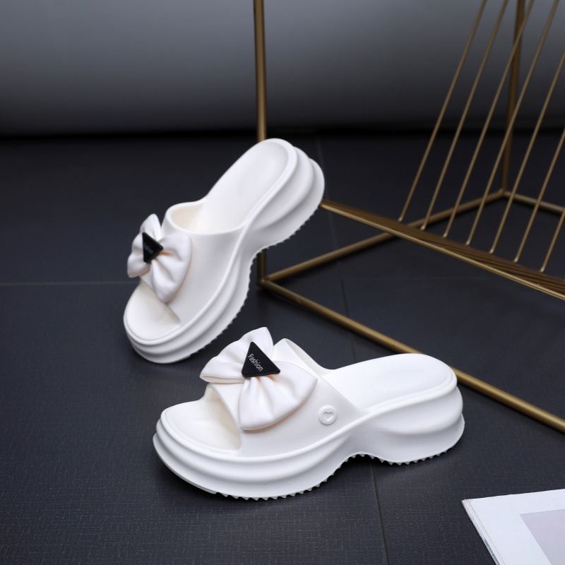 EVA Thick Bottom Slippers Women Summer New Summer Slippers Wholesale Thick Bottom Beach Outer Wear Sandals Wholesale