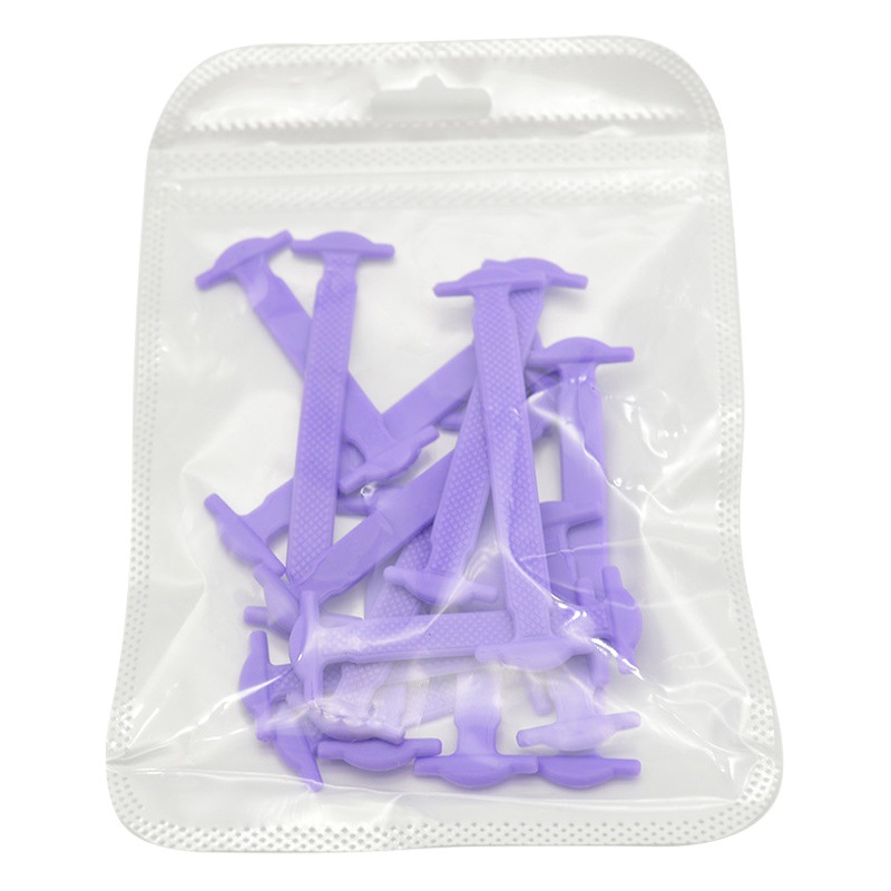 Lazy Man's Artifact, No Need to Tie Shoelace Rope, a Pair of Wide Flat I-Shaped Buckles for Adults and Kidsren, Elastic Silicone No Need to Tie Shoelaces