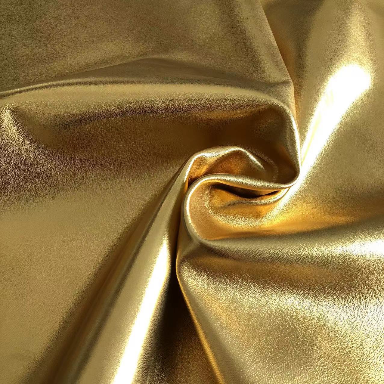 Picture of Golden cotton sheepskin source manufacturers wholesale goat leather clothing sheep leather, golf gloves mixed sheepskin
