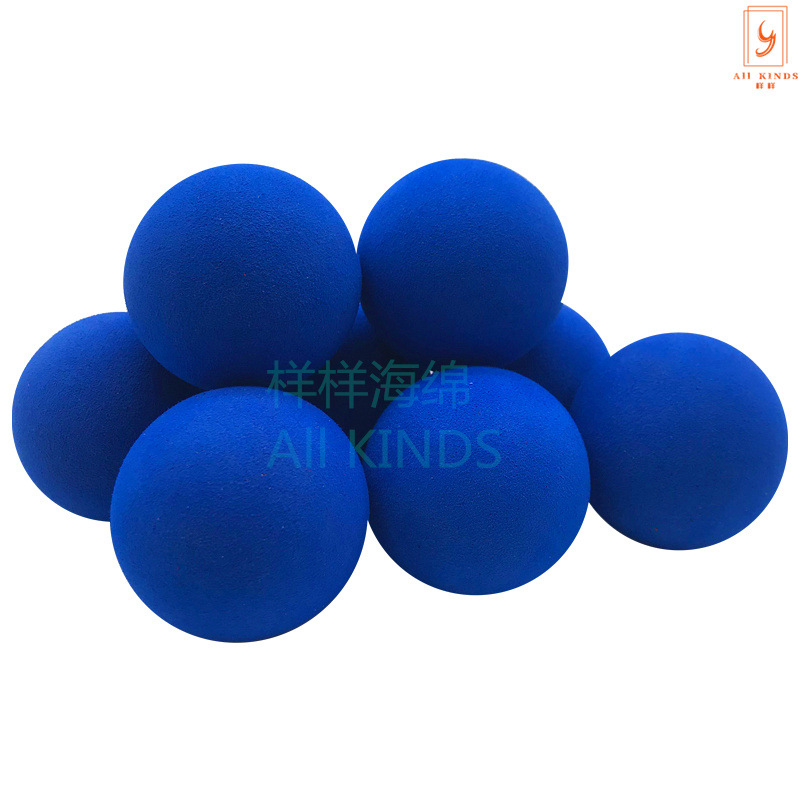 42mm indoor practice foam golf ball EVA foam sponge ball EVA solid color Klein ball