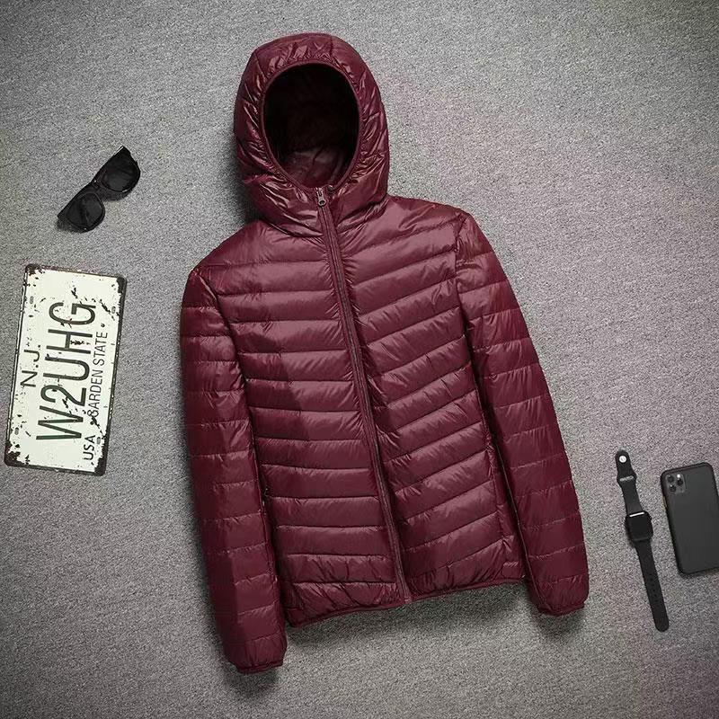 Picture of Anti-season men's cotton-padded jacket short light work cotton-padded jacket men's young and middle-aged plus size feather cotton-padded jacket father's winter coat