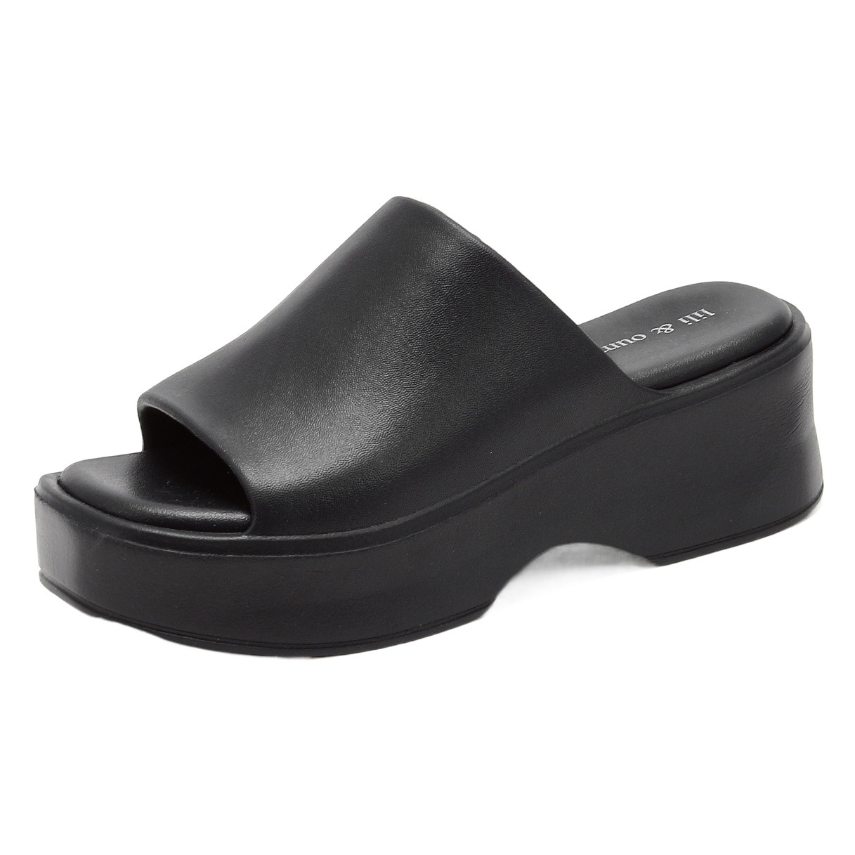 Women's Thick-Soled Slippers with Soft Eva Platform Soles for Outdoor Wear, One-Strap Style, Cross-Border Ins-Style, Comfortable Soft Soles