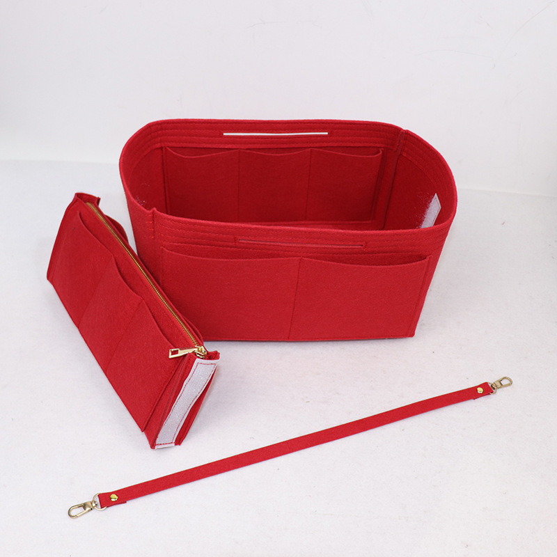 Cross-border supply felt bag cosmetic bag storage bag spot can be distributed