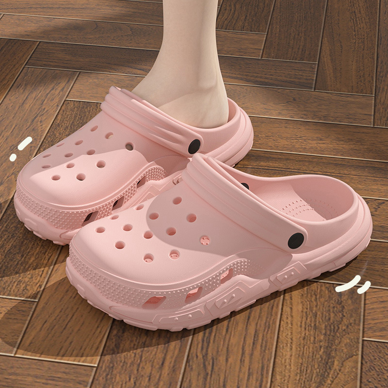 Picture of Thick-soled hole shoes women's summer poop-feeling sandals and slippers for outerwear non-slip 2024 new eva soft men's