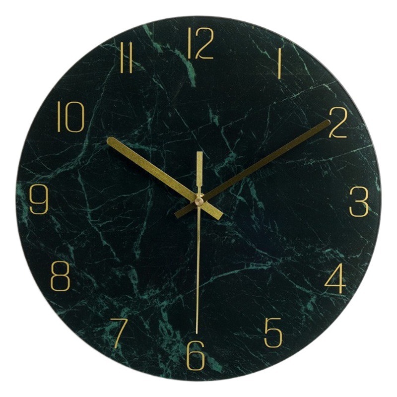 Silent Wall Clock Creative Fashion Modern Simple Light Luxury Living Room High-End Clock