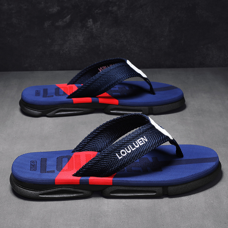 Picture of 2025 summer men's flip-flops men's high-end anti-slip slippers men's rubber casual sandals for foreign trade
