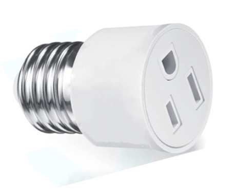 E26E27 screw B22 bayonet lamp holder lamp holder to US EU AC power plug adapter converter