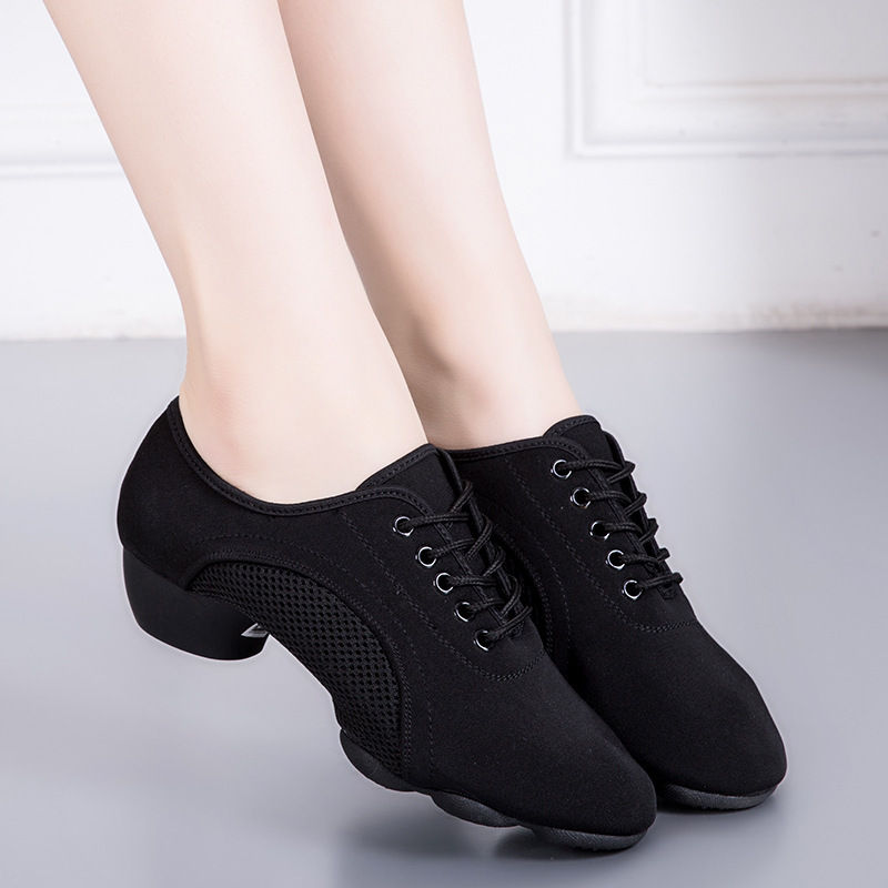Picture of Women's Latin Dance Teacher Shoes Adult Modern Soft Sole Shoes Square Dance Shoes Jazz Shoes GB Waltz Oxford 2025