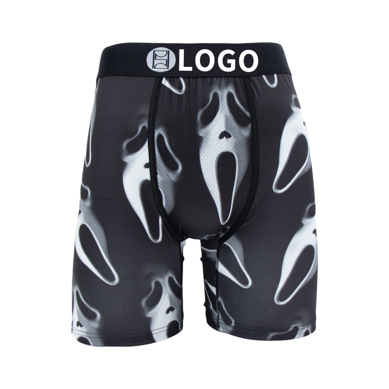 Picture of [Border-Border Hot Item] Psd Same Style Men's Personalized Printed Fitness Sports Extended Fashion New Boxer Briefs