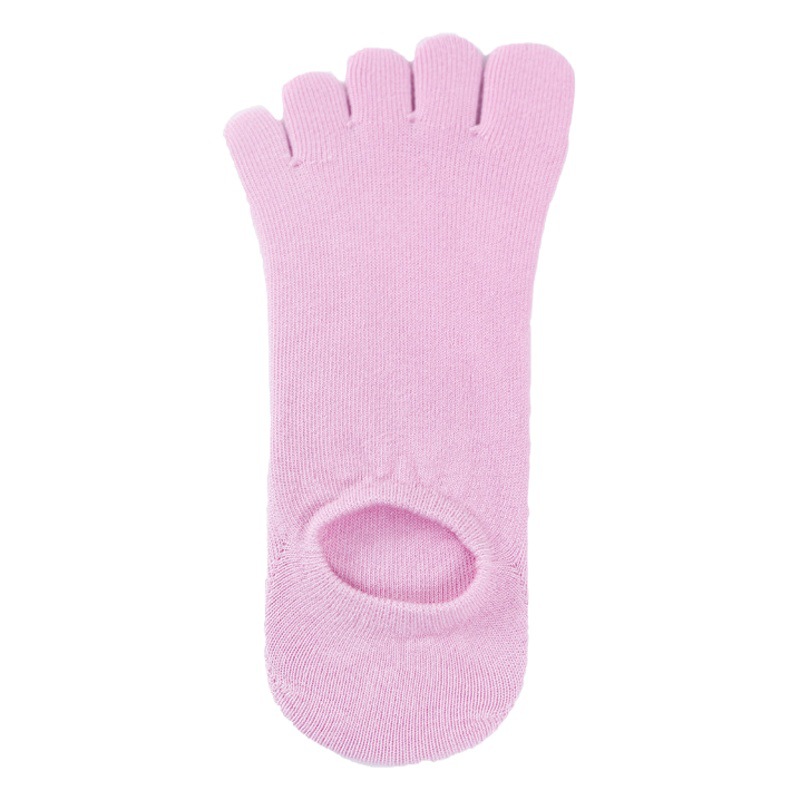 Five-finger socks women's pure cotton summer thin invisible socks split-finger socks boat socks short socks deodorant five-toe socks solid color socks