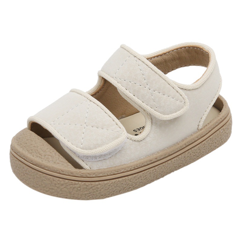 Baby Toddler Shoes Summer Breathable Beach Shoes 1-2 -- 3 Years Old Children's Sandals Soft Sole Soft Surface Non-slip Casual Children's Shoes