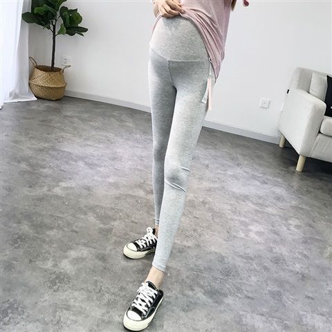 Picture of Pregnant Women's Spring T-shirt Autumn New suit Fashion Two-piece Early Spring Top Base Shirt Summer dress