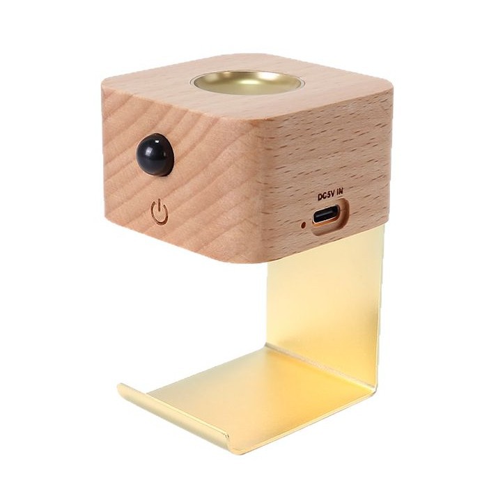 Aroma lamp wiring-free rechargeable wall lamp walkway lamp bedside lamp magnetic separation design portable touch dimming