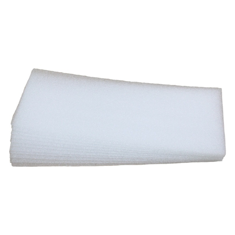 Customized express packaging protection anti-shock buffer 0.5-3mm non-wave pure plain EPE pearl cotton slices