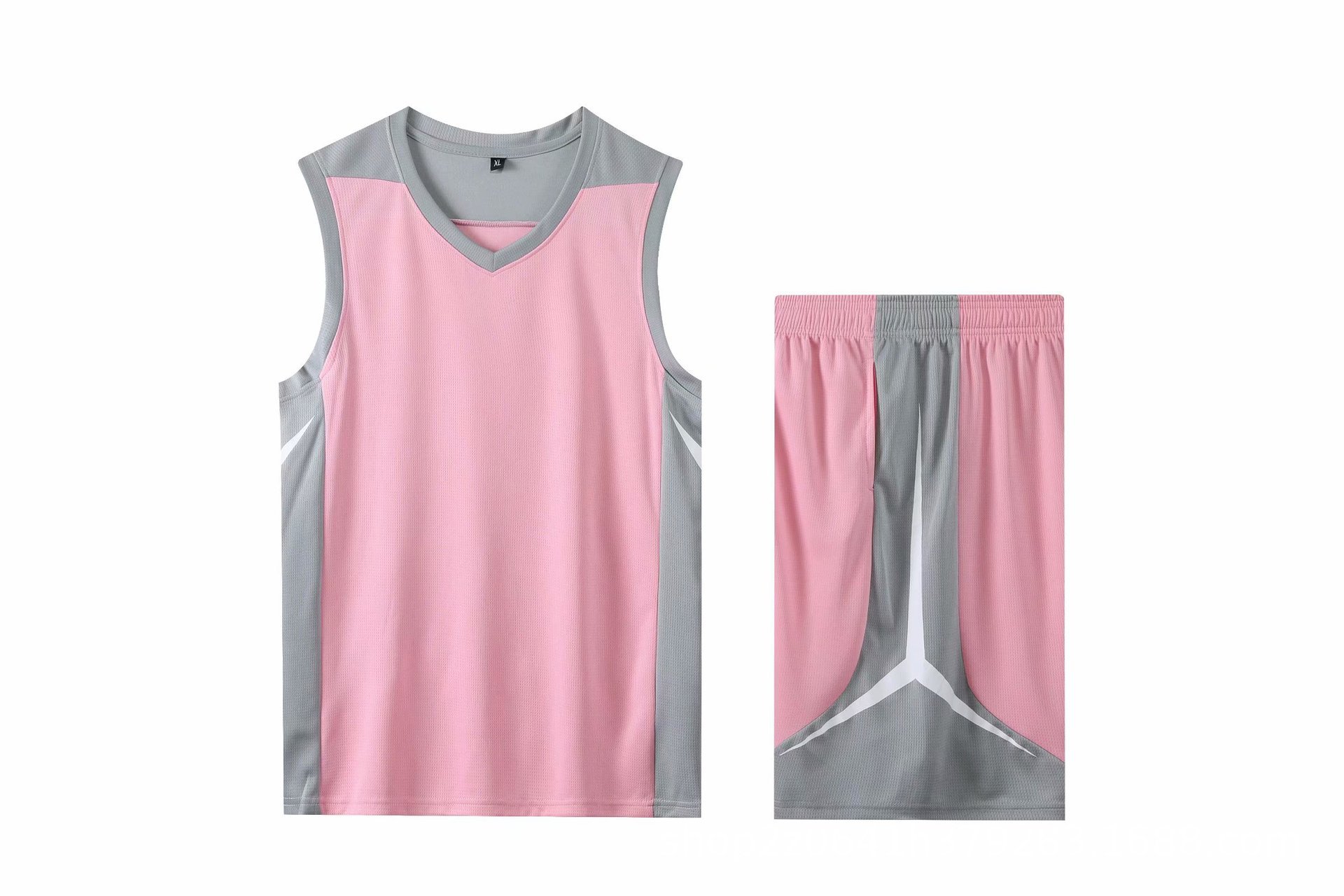Picture of Basketball suit printed adult children's same style class training competition team uniform breathable sweat-wicking printed jersey