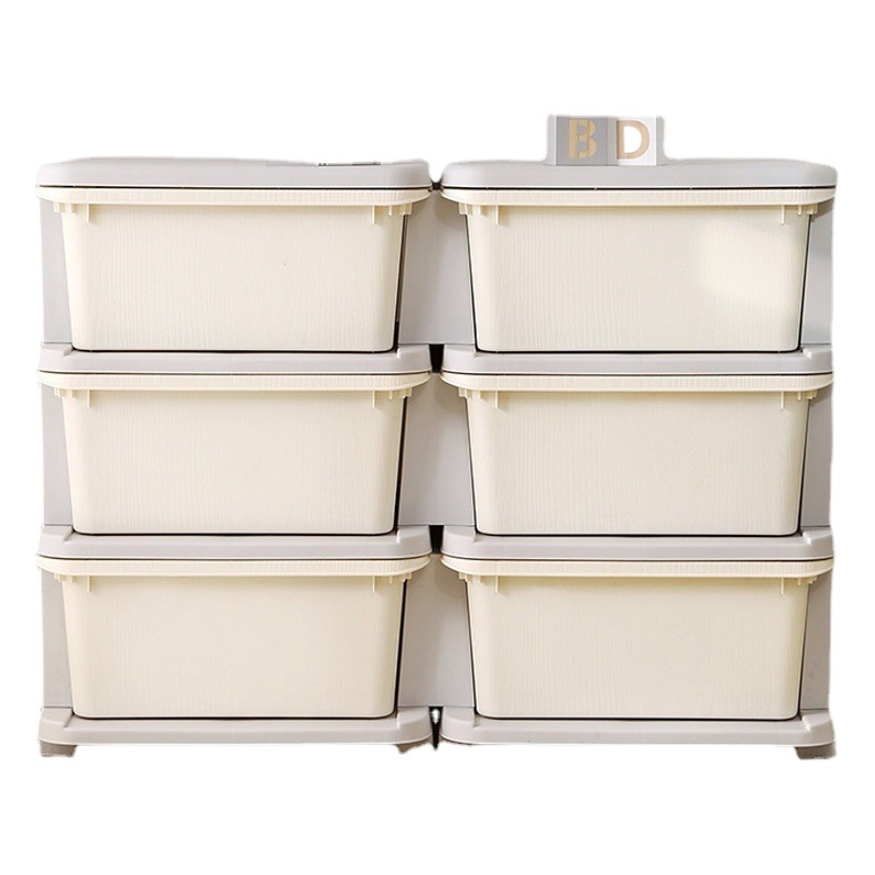 babypods Children's Toy Storage Cabinet Household Storage Rack Large Capacity Multi-Layer Baby Storage Cabinet Finishing Cabinet