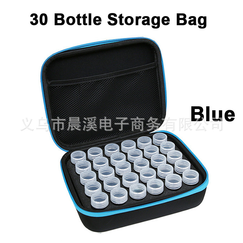 Picture of DIY diamond painting tool 60/120/240 grid drill bottle portable storage bag suit foreign trade new drill