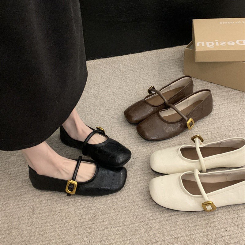 Dress Mary Jane Shoes Fairy 2025 Spring and Summer New Gentle Niche Soft Bottom Fashion All-match Single-layer Shoes