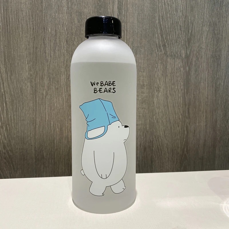 Picture of Large-capacity Plastic Straw Large Water Cup Plastic Wholesale Water Bottle High-looking Big Fat Cup Water Kettle Cute Summer