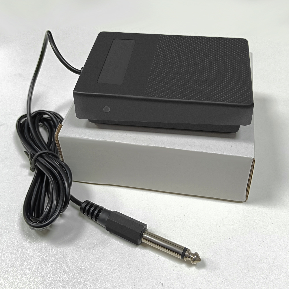Picture of Guanyin Pedal Electronic Piano Pedal Big Head Pedal Instrument 6.35 Head Pedal Double Pedal Single Pedal