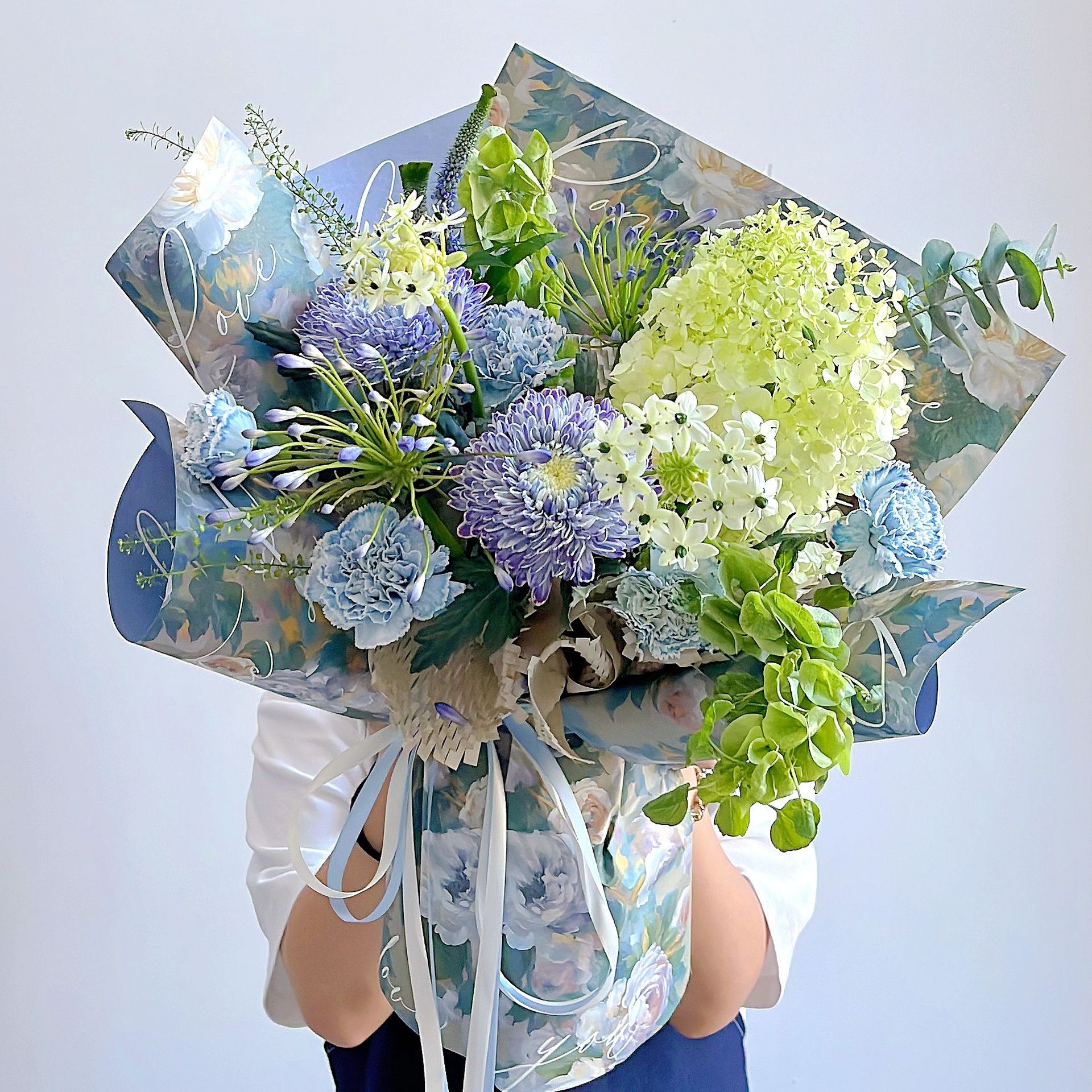 Yitong Tanabata Festival Flower Story Flower Flower bouquet packaging kraft paper floral handmade diy gift making materials