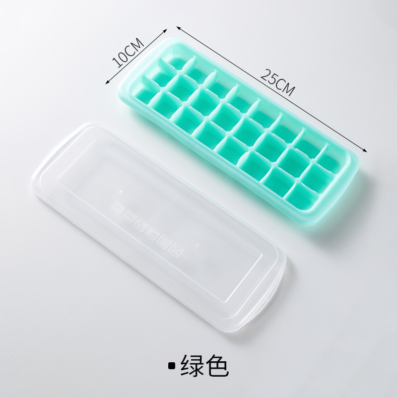Picture of Ice cube mold commercial creative ice storage box with lid Ice Cube artifact large capacity ice making container Ice Cube mold