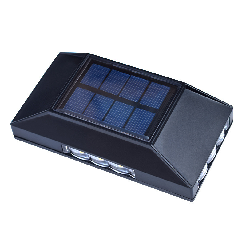 Picture of Solar Wall Lamp Outdoor Decorative Garden Garden Lamp Household Wall Washer Lamp Upper and Lower Left and Right Light-emitting Outdoor Wall Lamp