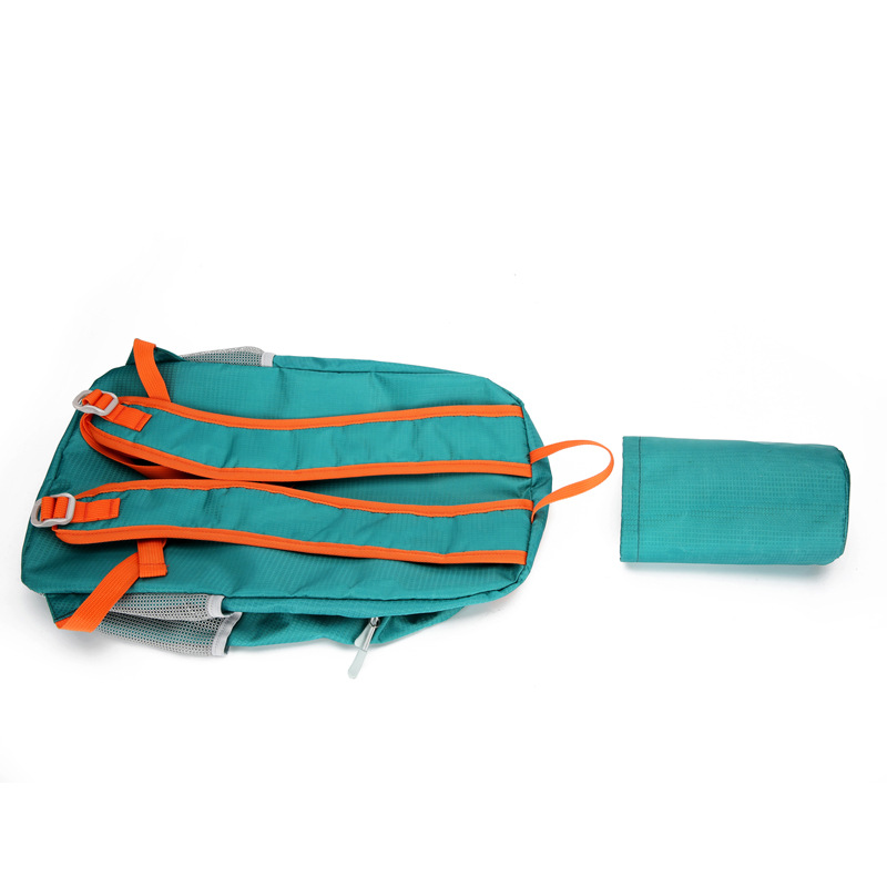 Picture of Cross-border new lightweight folding backpack generation hair anti-splashing sports outdoor backpack wholesale riding body bag