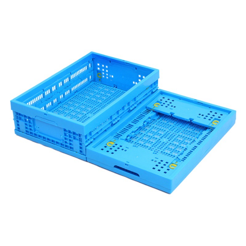 Folding plastic box 600-170 logistics turnover basket storage folding distribution box plastic folding turnover basket