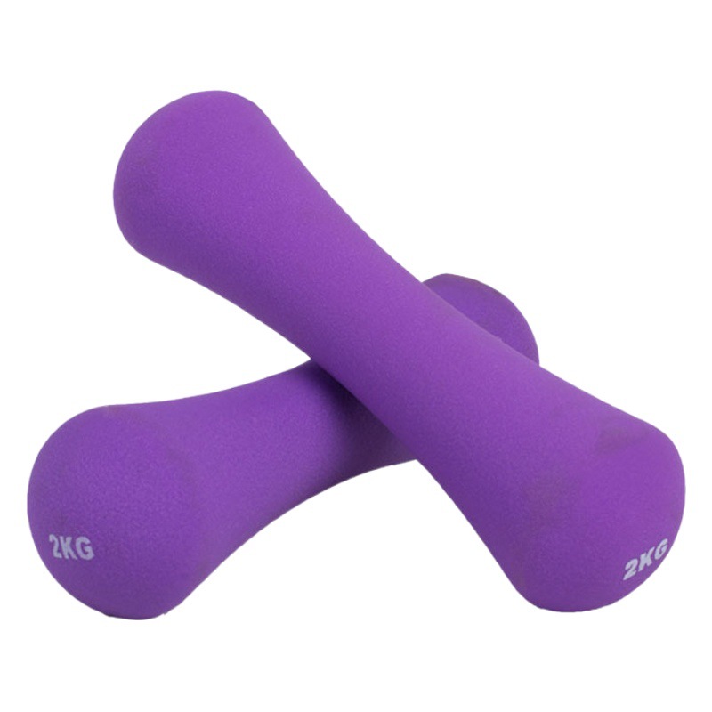 Women's Bone Dumbbell Household Thin Arm Yoga Fitness Small Dumbbell Indoor Mini Color Dumbbell