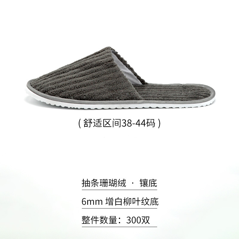Picture of Disposable Slippers for Star Hotels, B&Bs, Special for Summer Home Use, Non-Slip, Thickened, Hospitality, Customized Wholesale