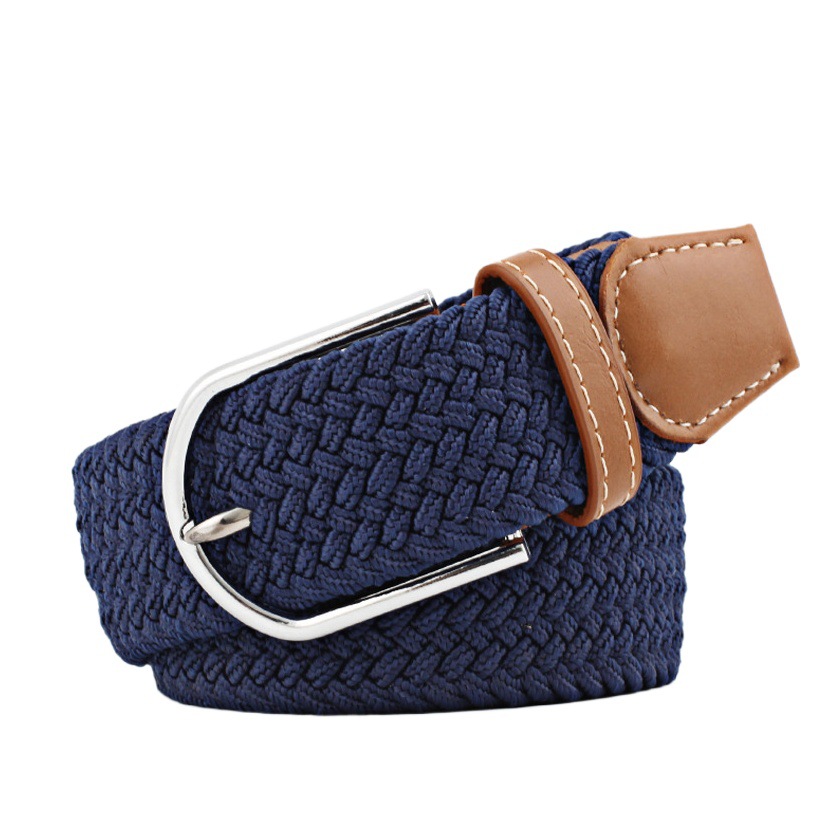 Net red belt explosion in stock men's canvas belt women's elastic belt Korean elastic belt wholesale