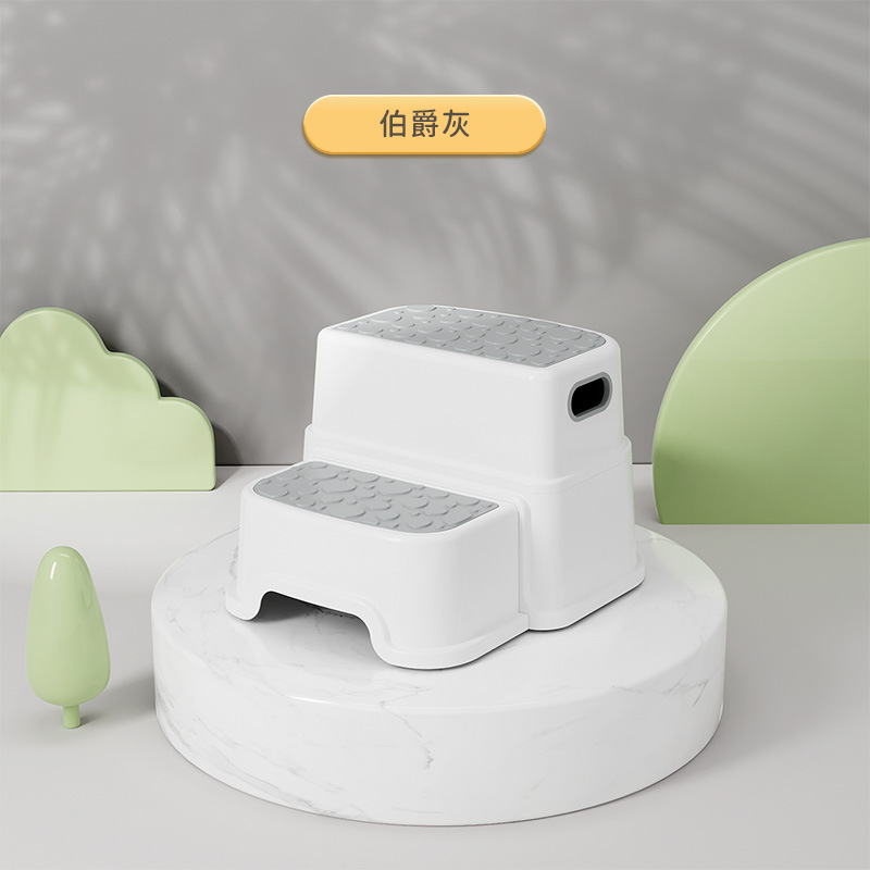 Picture of Children's footstool non-slip height-increasing multifunctional washing step storage baby washing step stool toilet pedal