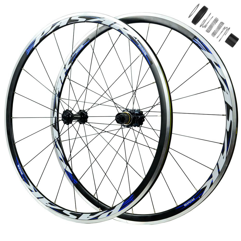 Picture of Aluminum alloy Sipeilin bearing road wheel set 700C DT planetary ratchet 54T bicycle wheel 11 speed C brake V brake