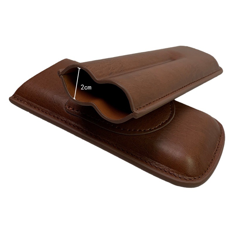 in stock Cigar Set Assembled Cigar Shear Personalized Cigar Moisturizer Cigar Leather Case Storage Protective Cover