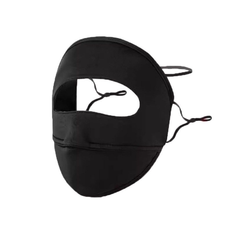 Picture of Winter Warm Mask Full Face Pure Cotton fleece-lined Thickened Face Gini Mask Women's Cold-proof Breathable Outdoor Cycling Windproof