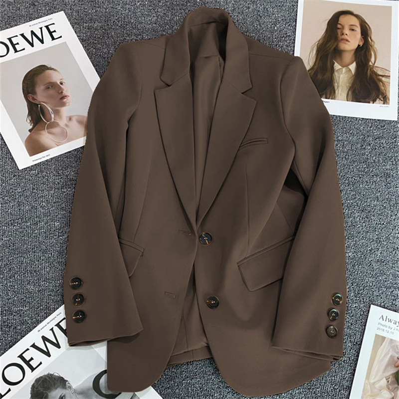 Picture of 2024 Early Spring and Autumn New Korean Style Small Suit Women's OL Commuter Fashion Wear Small Casual Suit Jacket