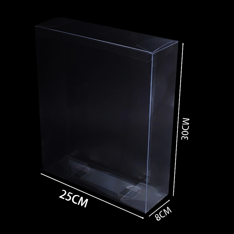 Picture of in stock PET Transparent Box Record Stationery Packaging Box PVC Plastic Box Bubble Mart Hand Dustproof Storage Box