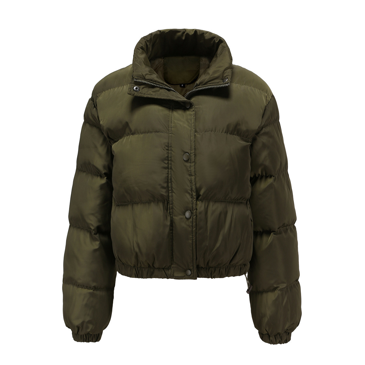 Picture of Cotton-padded clothes Russian cotton-padded jacket Women's Elegant Short Street Photography Autumn and Winter High Collar