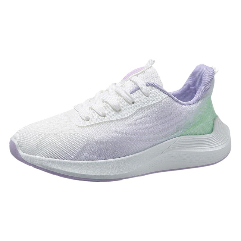 2025 Women's Shoes Mesh Thin Sports Shoes Campus Style Fashion Casual Shoes Student Breathable Ultra-Light Anti-Slip Running Shoes