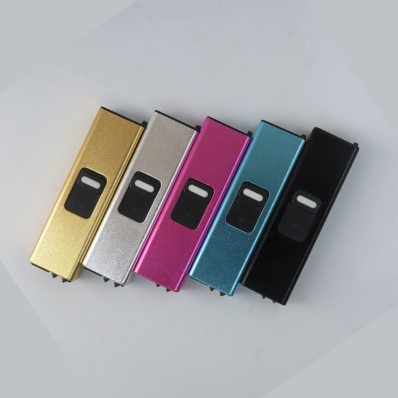 Picture of New product usb pulse igniter charging lighter outdoor windproof igniter cigarette lighter electronic lighter