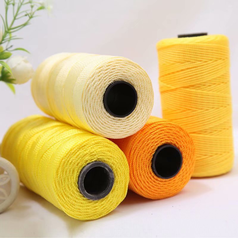 Picture of Three strands of nylon thread twine hook wire knitting hook hat shoes line car seat ice silk wool manufacturers wholesale