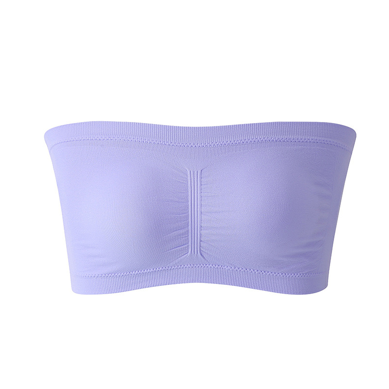 Picture of Amazon Foreign Trade Wrap Chest One-Piece Tube Top Double-Layer Strapless Invisible Underwear Beautiful Back Anti-Light Large Size 6XL
